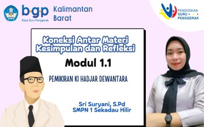 Koneksi Antar Materi - Kesimpulan dan Refleksi Modul 1.1